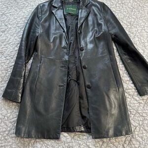 Danier Black Leather Jacket